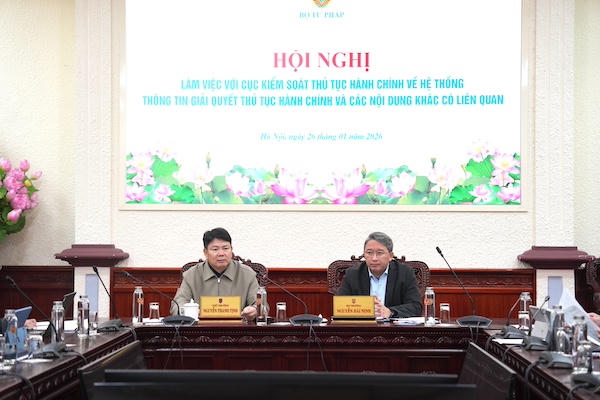 Hệ thống thông tin giải quyết thủ tục hành chính dự kiến sẽ vận hành toàn quốc từ ngày 1/7/2026