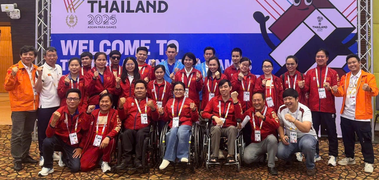 Cờ vua và Bơi tỏa sáng tại ASEAN Para Games 13