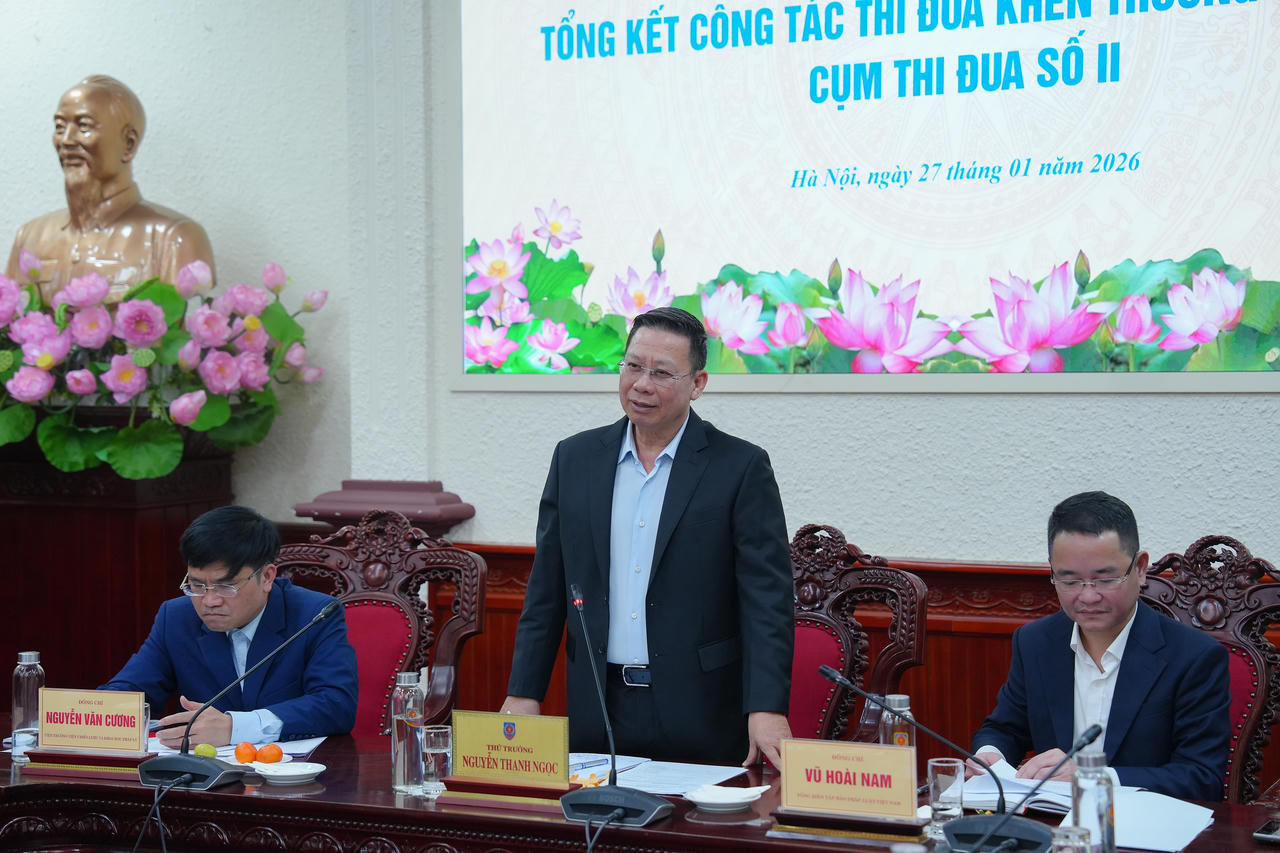 Cụm Thi đua số II: Phát huy sức mạnh báo chí, xuất bản, nghiên cứu, đào tạo trong phong trào thi đua