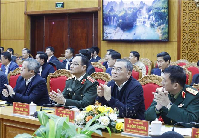 Tổng Bí thư: Cao Bằng sẽ biến lợi thế đặc thù thành động lực phát triển thực chất