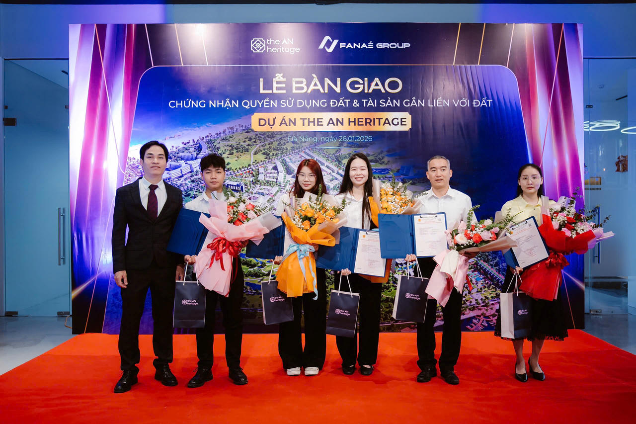 The An Heritage chính thức được cấp sổ đỏ cho khách hàng – tín hiệu tích cực hiếm hoi từ một khu đô thị ven biển