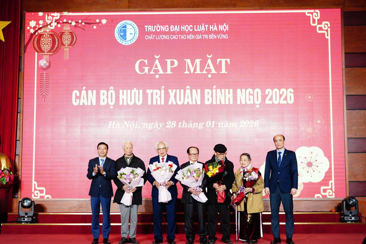 Trường Đại học Luật Hà Nội gặp mặt các nguyên lãnh đạo Nhà trường qua các thời kỳ