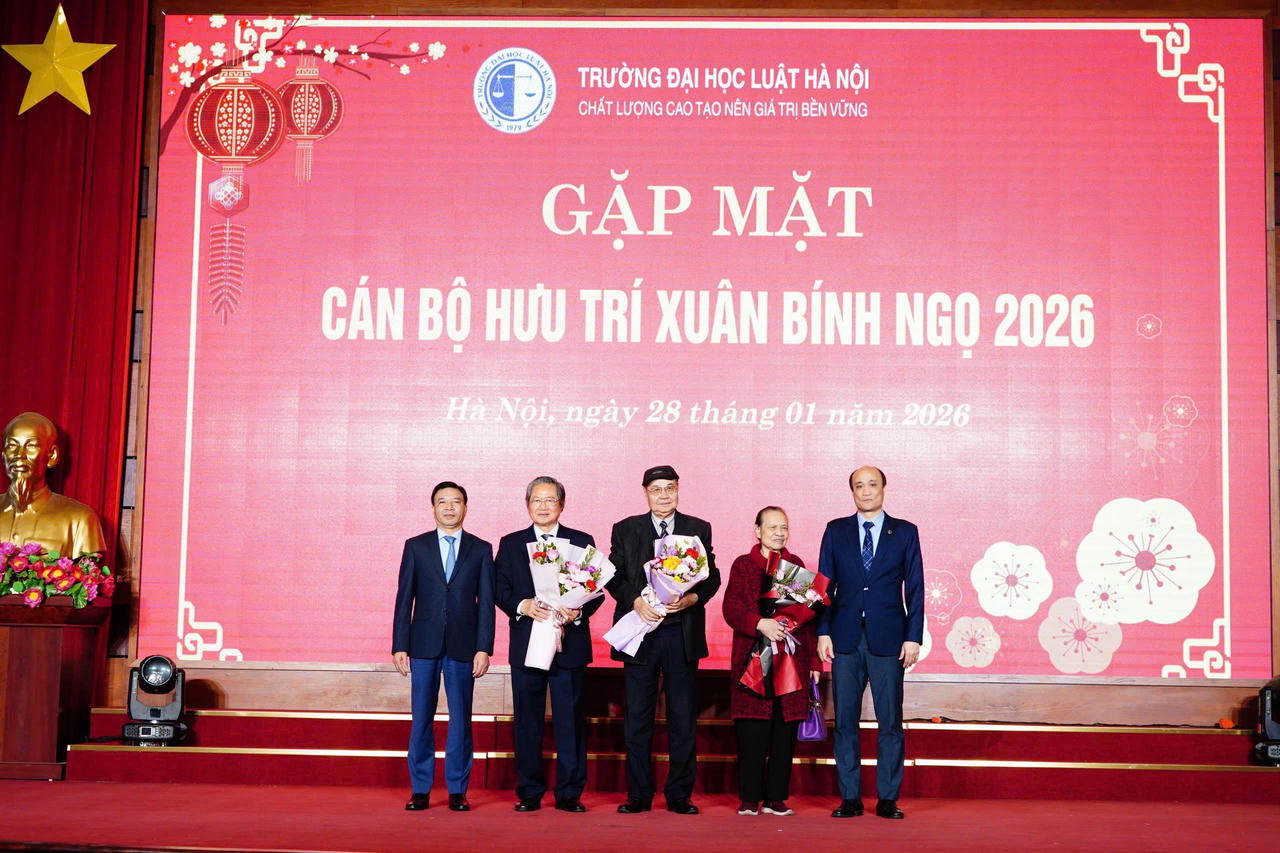 Trường Đại học Luật Hà Nội gặp mặt các nguyên lãnh đạo Nhà trường qua các thời kỳ