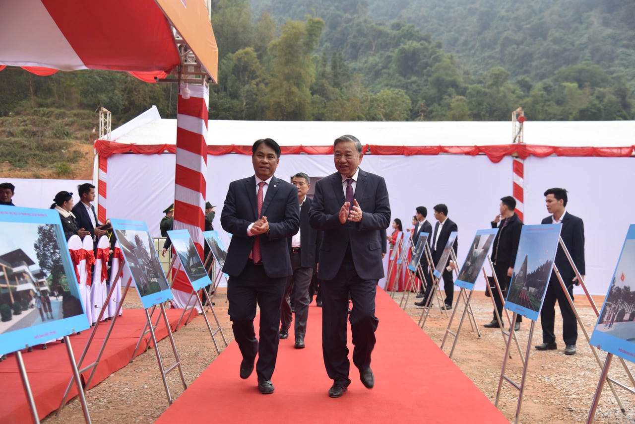 Tổng Bí thư Tô Lâm dự Lễ khởi công xây dựng Trường nội trú liên cấp Trường Hà