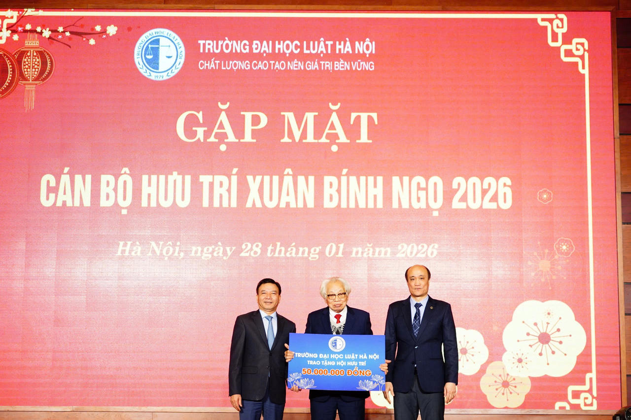 Trường Đại học Luật Hà Nội gặp mặt các nguyên lãnh đạo Nhà trường qua các thời kỳ