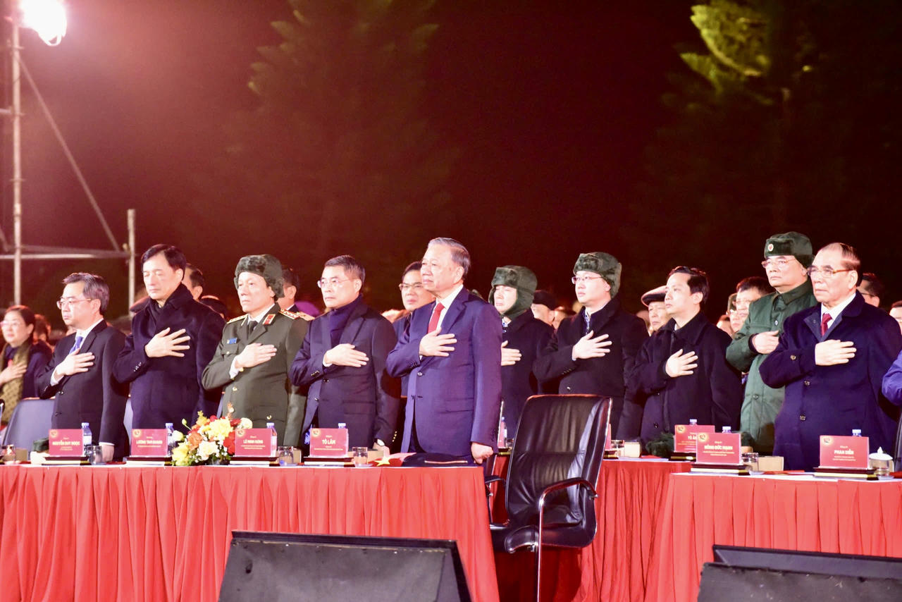 Tổng Bí thư Tô Lâm dự Chương trình cầu truyền hình 