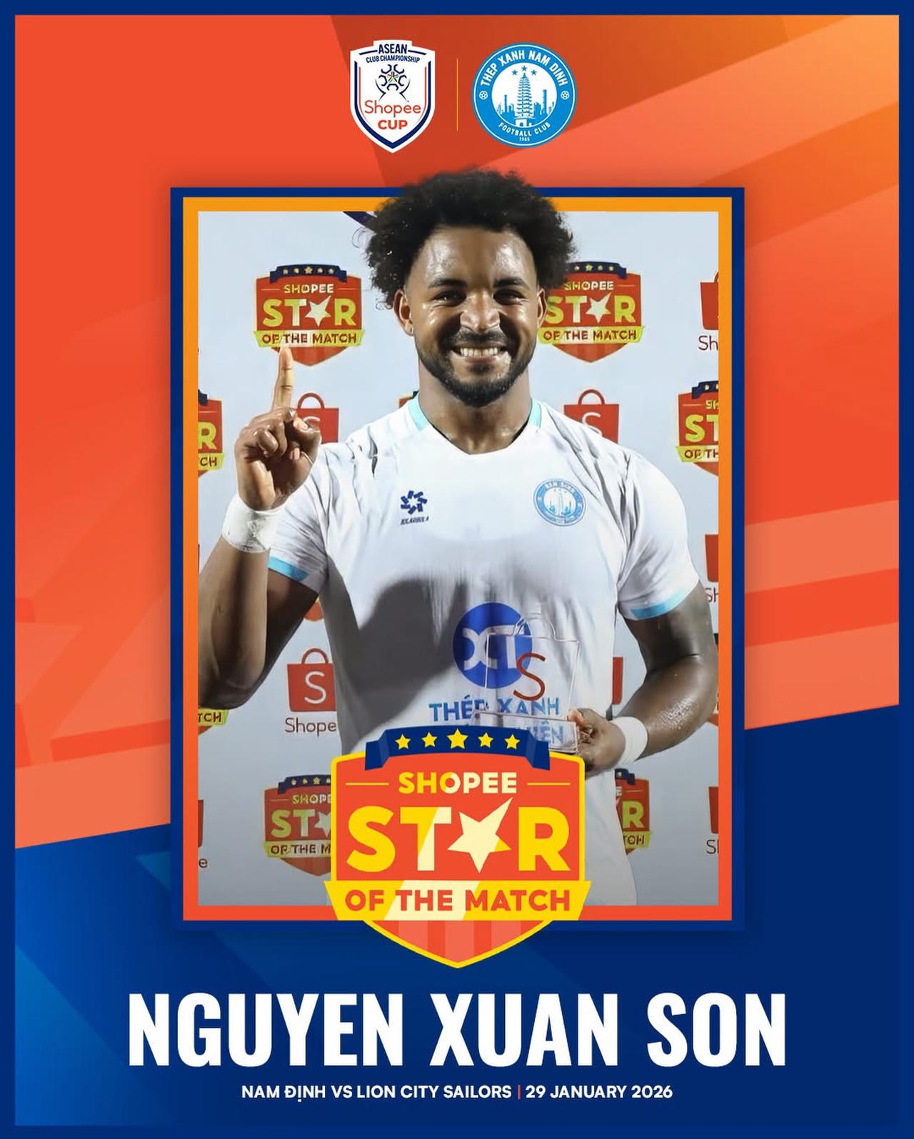 Xuân Son góp công lớn đưa  Nam Định vào bán kết Cúp C1 Đông Nam Á