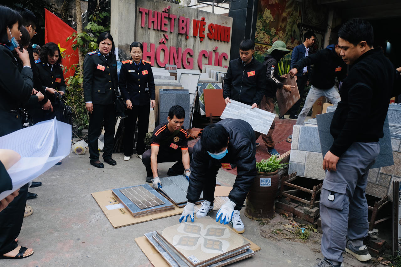 Hải Phòng cưỡng chế bàn giao tài sản cho người trúng đấu giá