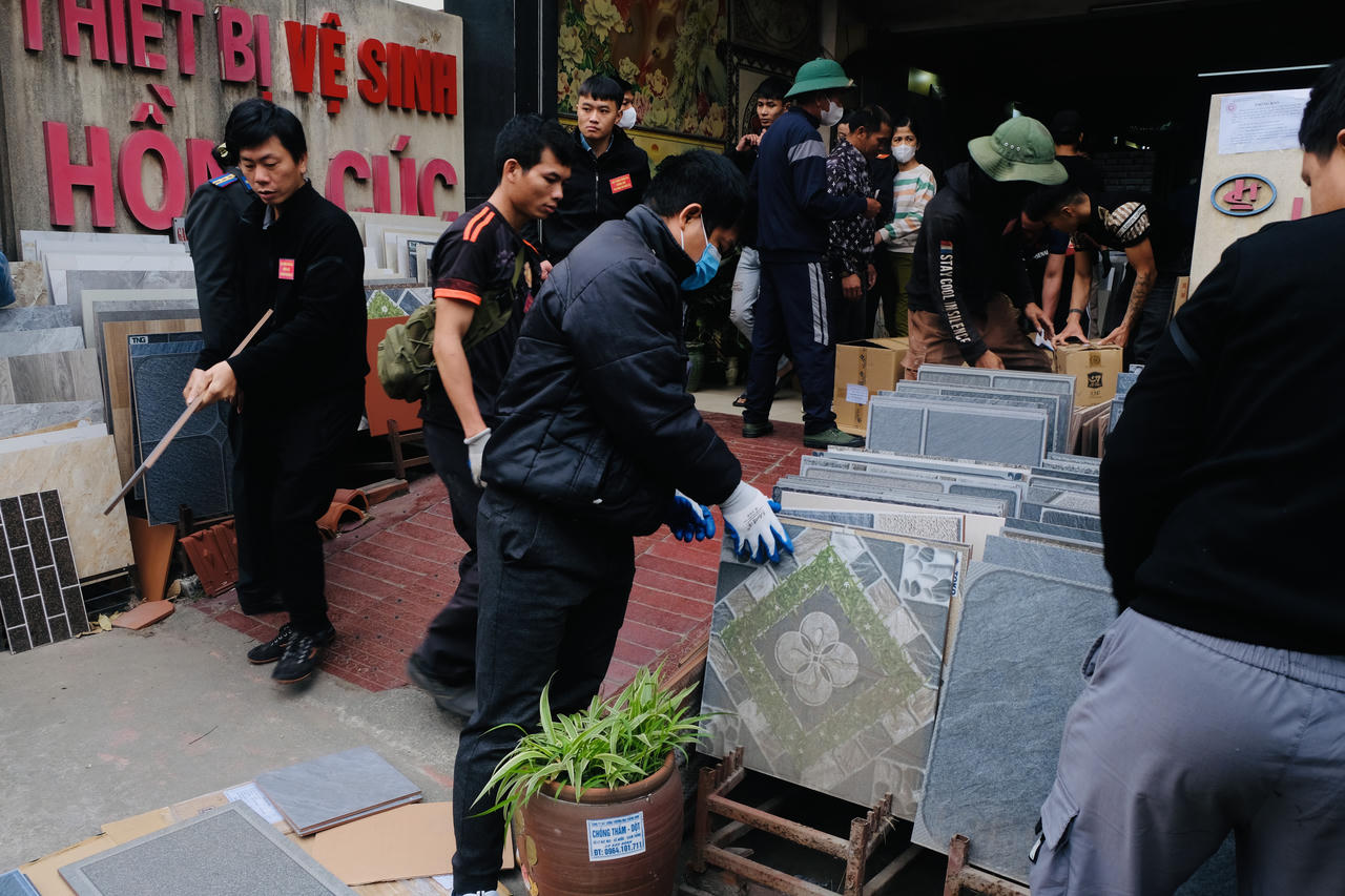 Hải Phòng cưỡng chế bàn giao tài sản cho người trúng đấu giá