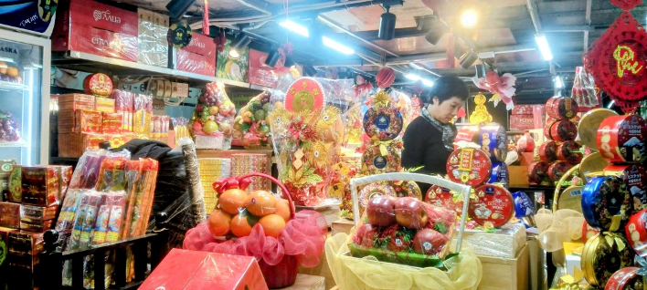 Chợ Mơ – Hà Nội những ngày cuối năm