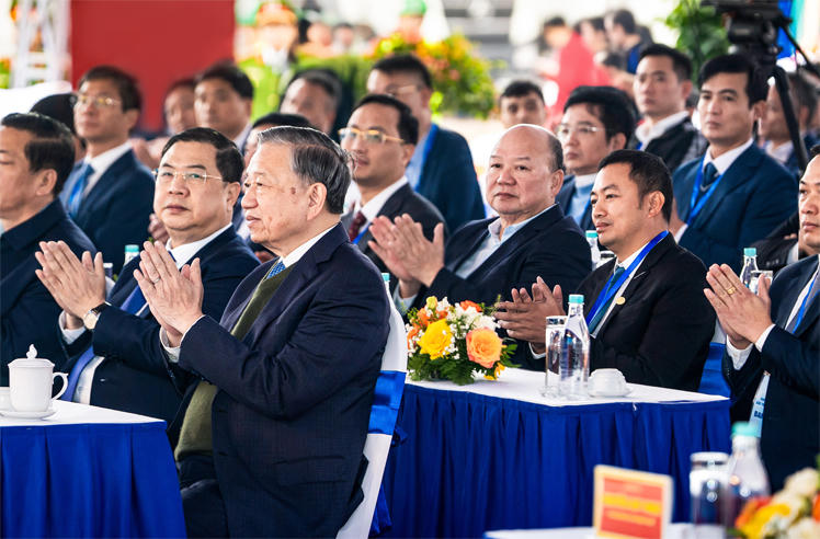 Tổng Bí thư Tô Lâm dự Lễ khởi công Khu đô thị Bắc Thăng Long Urban City