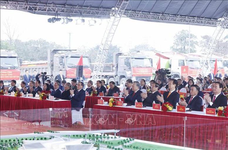 Tổng B&iacute; thư T&ocirc; L&acirc;m dự Lễ khởi c&ocirc;ng dự &aacute;n x&acirc;y dựng Bảo t&agrave;ng Đảng Cộng sản Việt Nam- Ảnh 2.