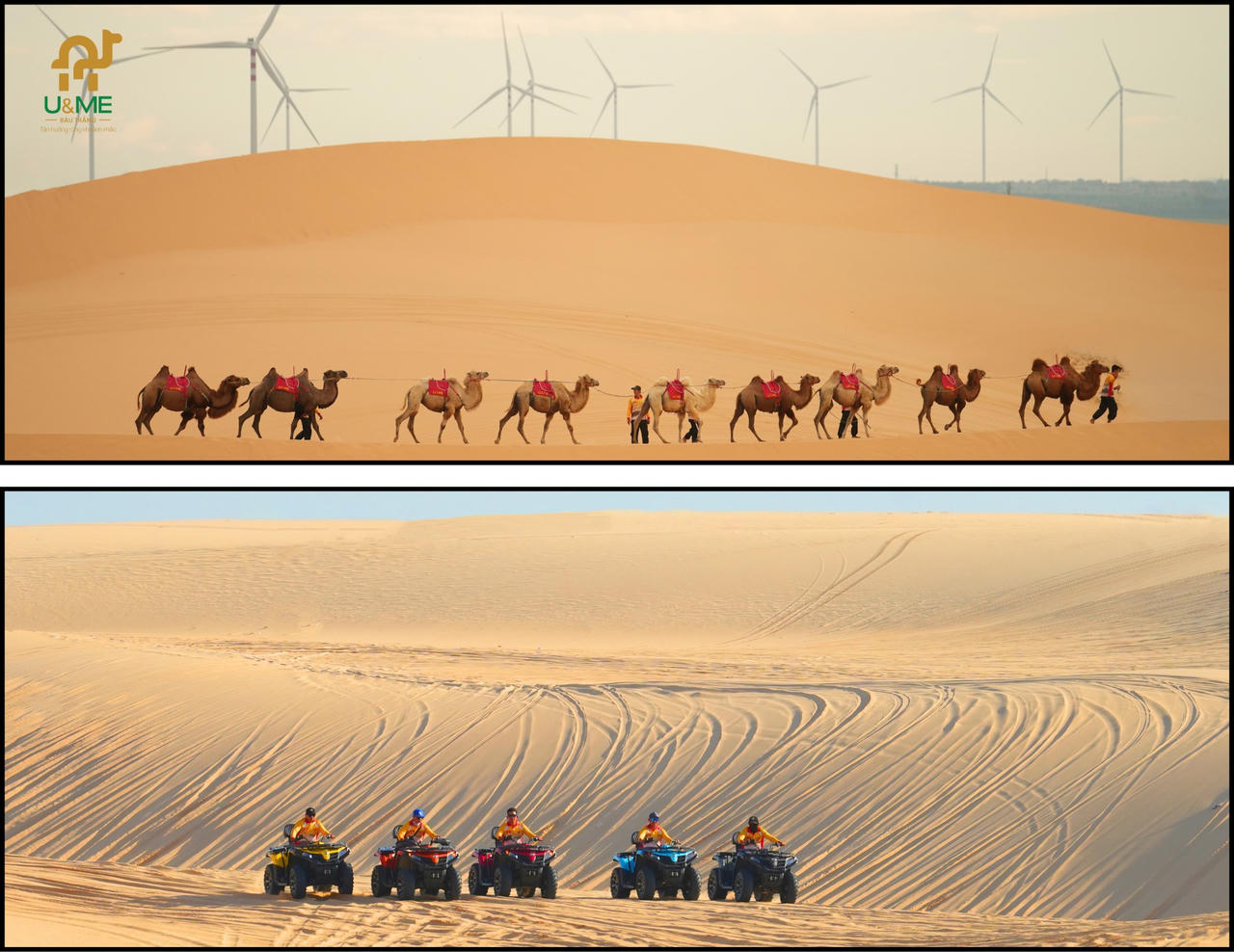 Bàu Trắng U&Me – “Ốc đảo Bồng Lai” giữa miền cát, gió