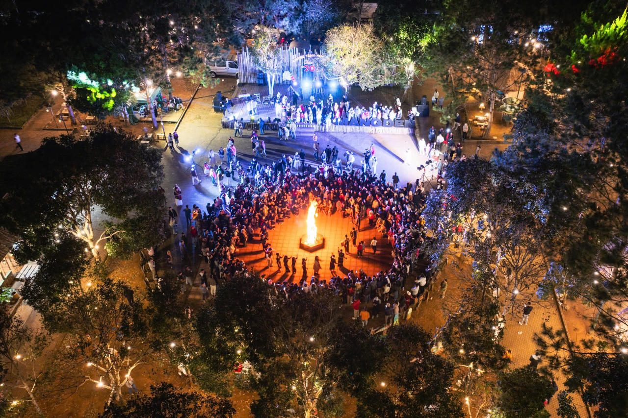 Mai anh đào nở rộ trước thềm Tết, Măng Đen hút khách du lịch