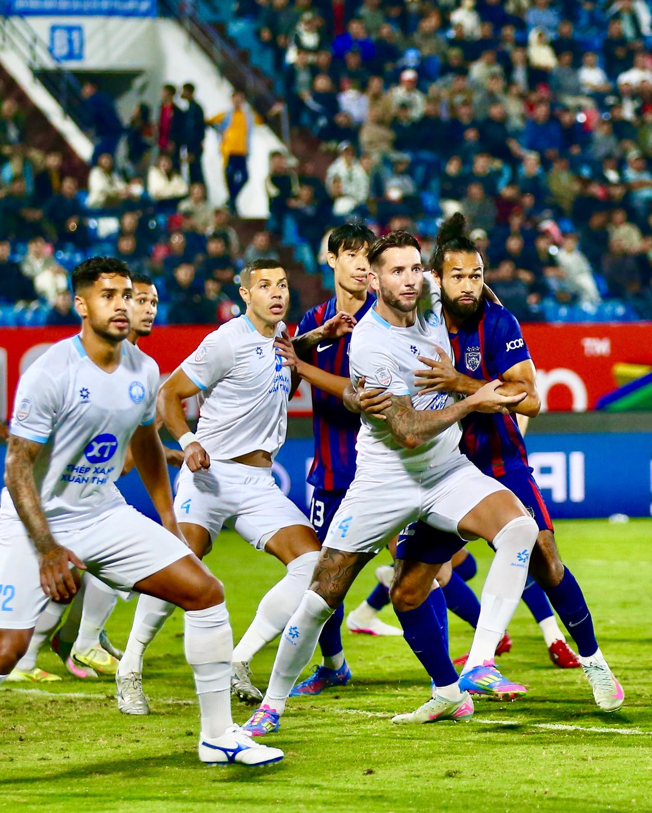 Nam Định thi đấu ngang ngữa với các câu lạc bộ ở Đông Nam Á