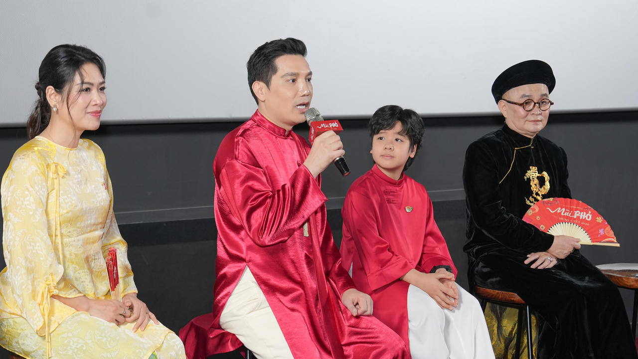 Nghệ sĩ Xuân Hinh bằng lòng với phim Tết “Mùi phở”