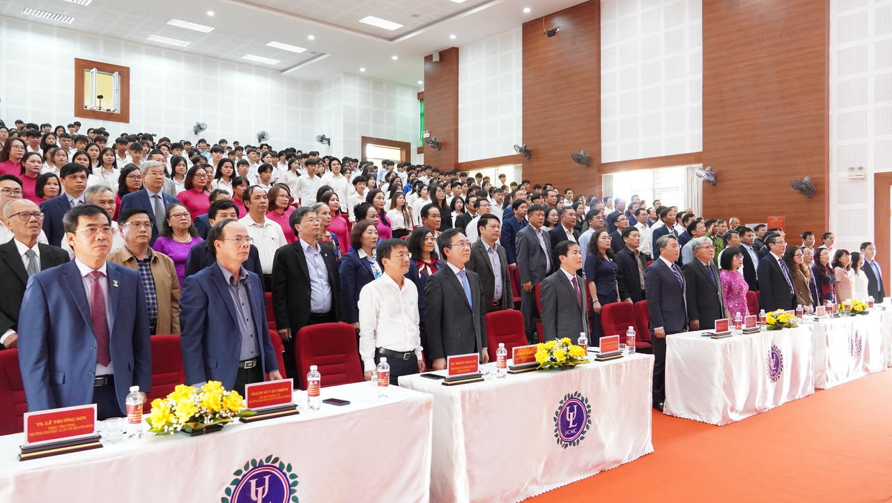 Bộ trưởng Nguyễn Hải Ninh dự lễ công bố thành lập Phân hiệu Trường Đại học Luật TP Hồ Chí Minh tại Quảng Trị