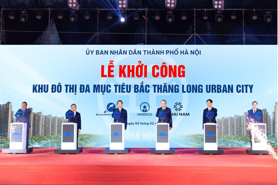 Vừa tham gia khởi công dự án gần 700 ha, Sunshine Group đang triển khai thi công các dự án khác ra sao?