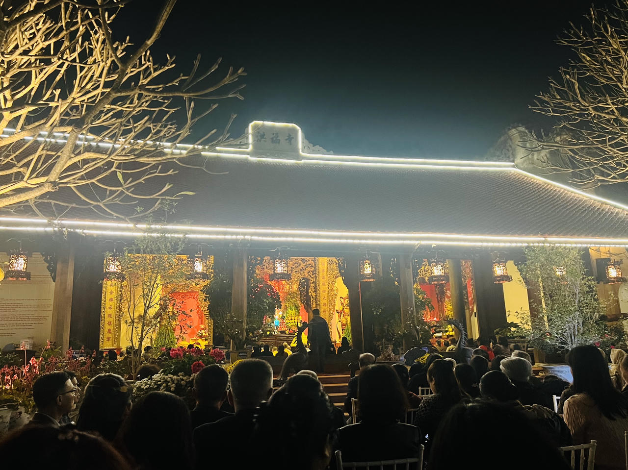 Trang nghiêm lễ an vị tôn tượng tại chùa Hồng Phúc, Hải Phòng