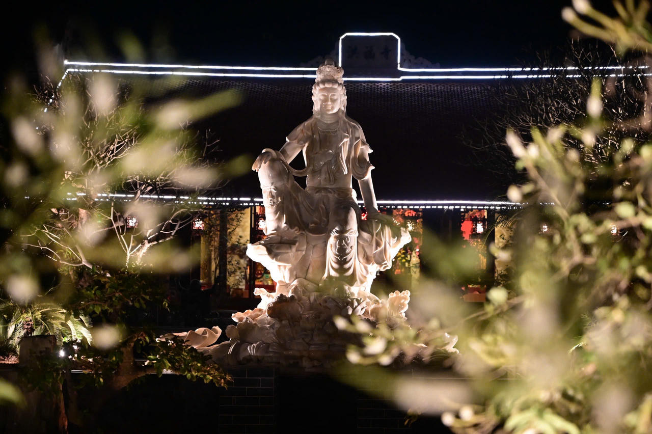 Trang nghiêm lễ an vị tôn tượng tại chùa Hồng Phúc, Hải Phòng