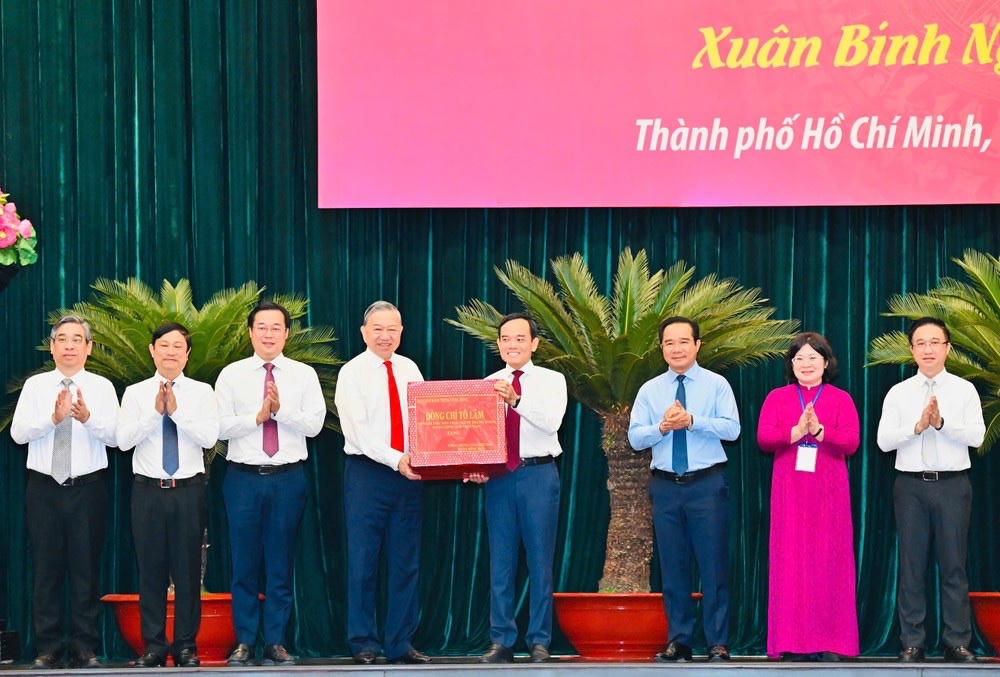 Tổng Bí thư Tô Lâm: Thành phố Hồ Chí Minh cần tiếp tục khẳng định rõ vai trò đầu tàu, đi trước