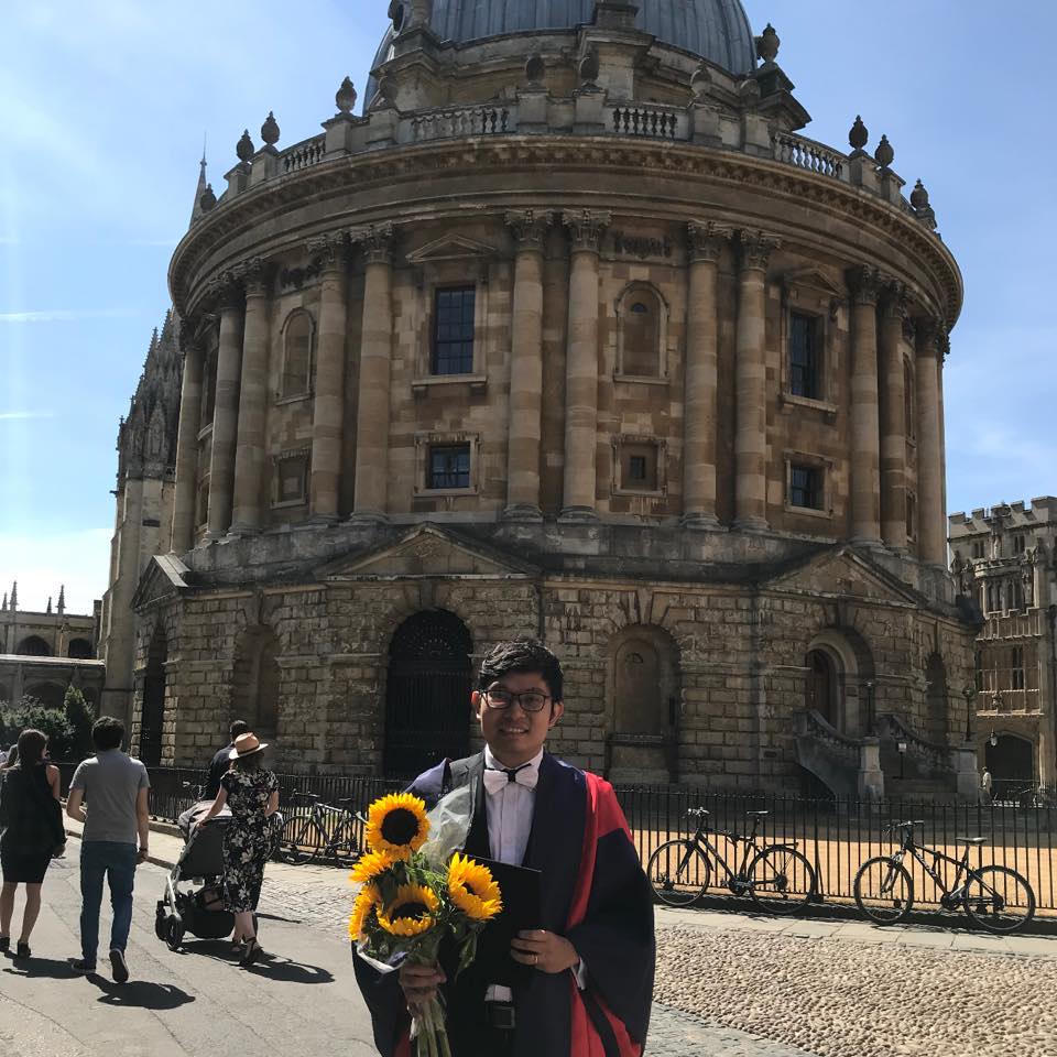 TS Trần C&ocirc;ng Minh, hiện l&agrave;m việc tại Đại học Oxford, Anh.