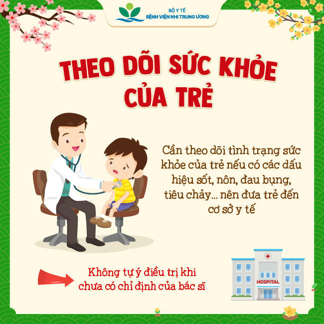 Khuyến c&aacute;o từ Bệnh viện Nhi trung ương về dinh dưỡng cho trẻ ng&agrave;y Tết