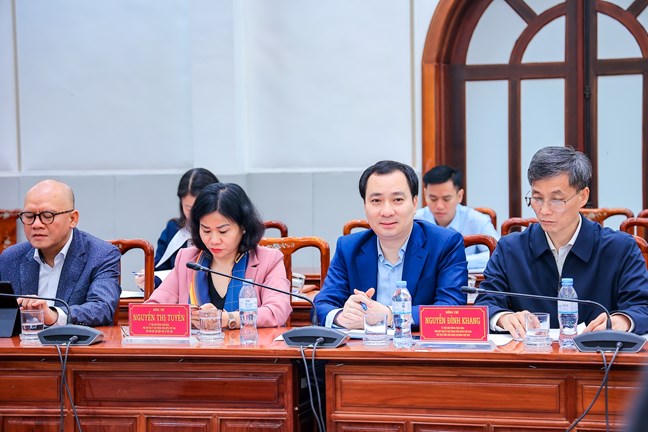 Người ứng cử đại biểu Quốc hội kh&oacute;a XVI tại Hội nghị tập huấn ng&agrave;y 24/2/2026 của Ủy ban Trung ương MTTQ Việt Nam.