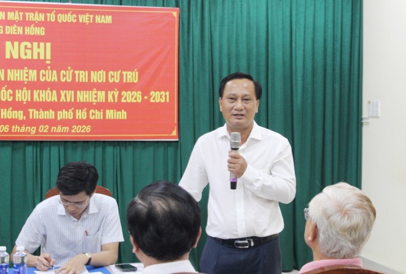 Luật sư Hà Hải ứng cử đại biểu Quốc hội tại đơn vị bầu cử số 10, TP. HCM