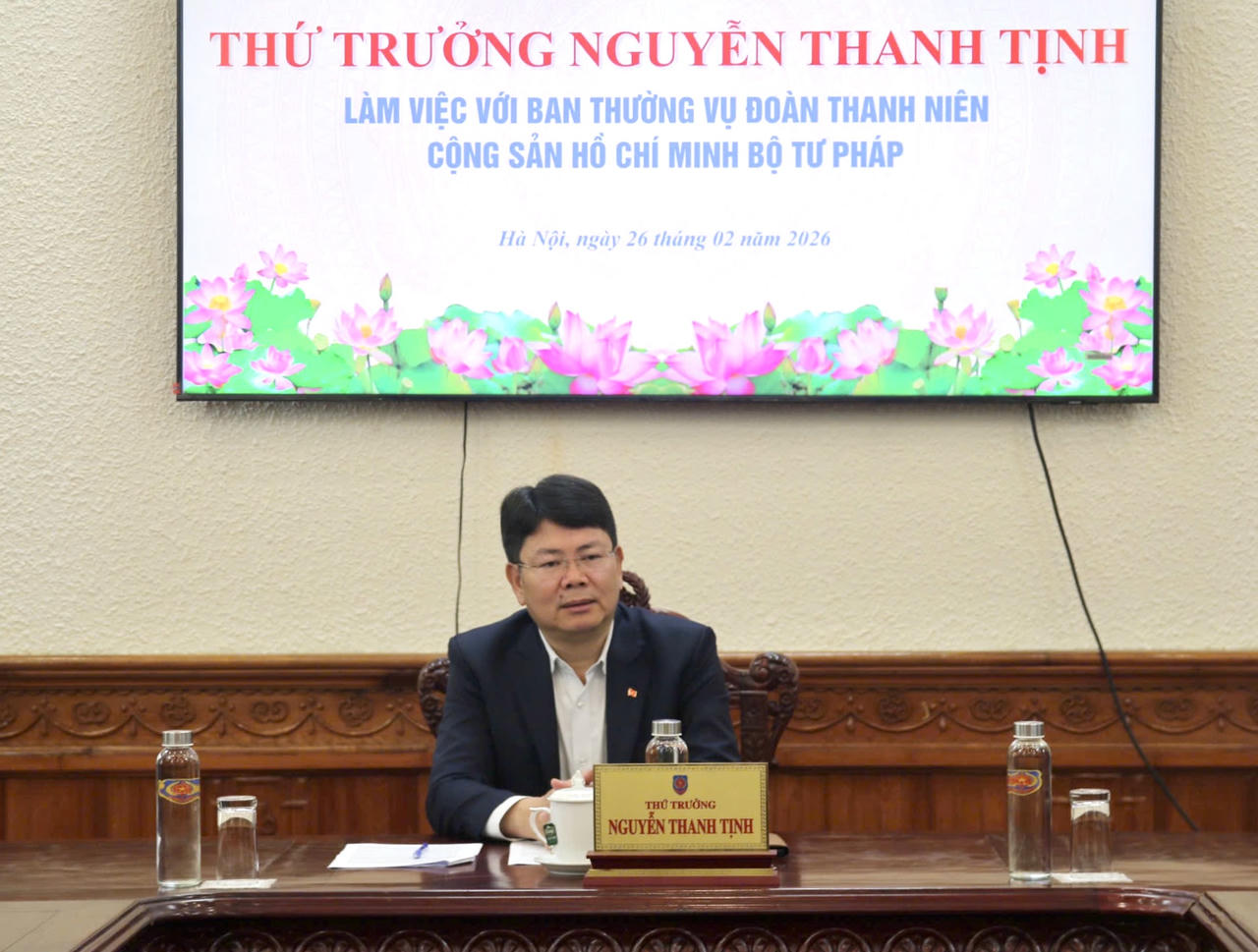 Thứ trưởng Nguyễn Thanh Tịnh ph&aacute;t biểu kết luận.