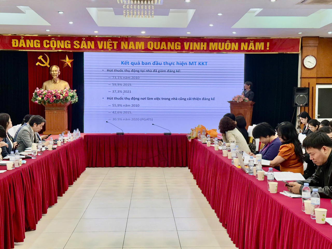 ThS.BS Nguyễn Tuấn L&acirc;m &ndash; đại diện Tổ chức Y tế Thế giới (WHO) tại Việt Nam ph&aacute;t biểu tại Hội thảo (Ảnh: Thanh H&agrave;).