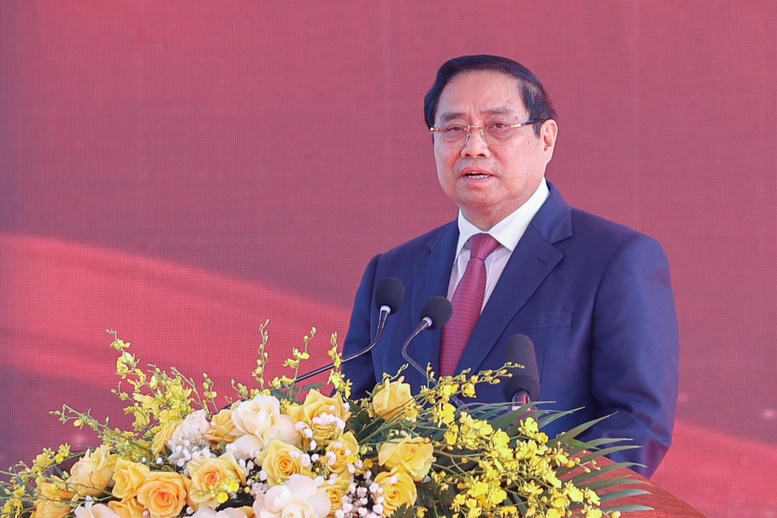 Thủ tướng Phạm Minh Ch&iacute;nh dự lễ kỷ niệm 120 năm Ng&agrave;y sinh Thủ tướng Phạm Văn Đồng- Ảnh 4.