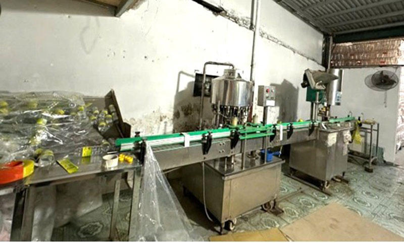 Hiện trường v&agrave; tang vật vụ &aacute;n