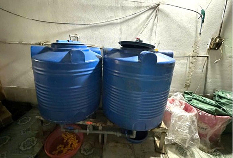 Hiện trường v&agrave; tang vật vụ &aacute;n