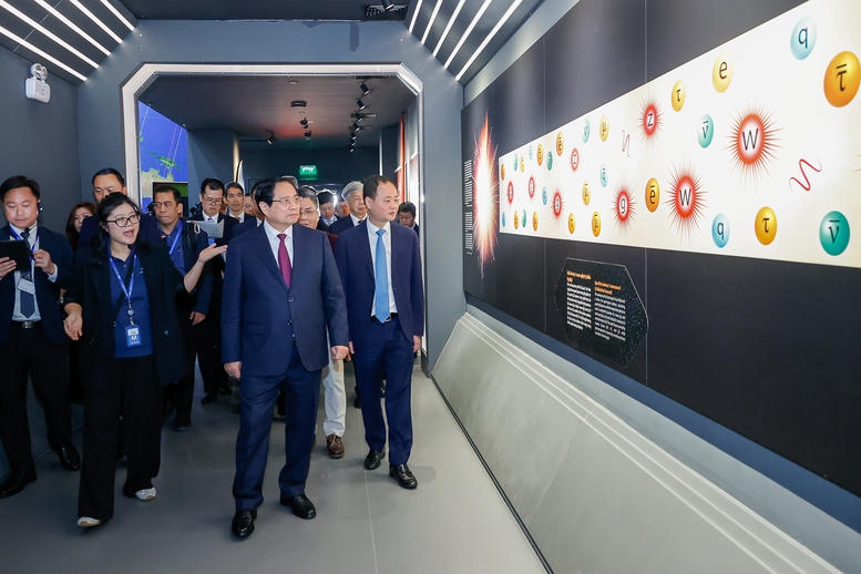 Thủ tướng dự Diễn đ&agrave;n tầm nh&igrave;n vũ trụ Việt Nam - Nhật Bản v&agrave; kh&aacute;nh th&agrave;nh Trung t&acirc;m Vũ trụ Việt Nam- Ảnh 2.