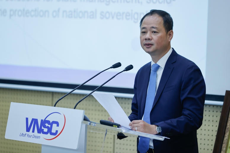 Thủ tướng dự Diễn đ&agrave;n tầm nh&igrave;n vũ trụ Việt Nam - Nhật Bản v&agrave; kh&aacute;nh th&agrave;nh Trung t&acirc;m Vũ trụ Việt Nam- Ảnh 4.