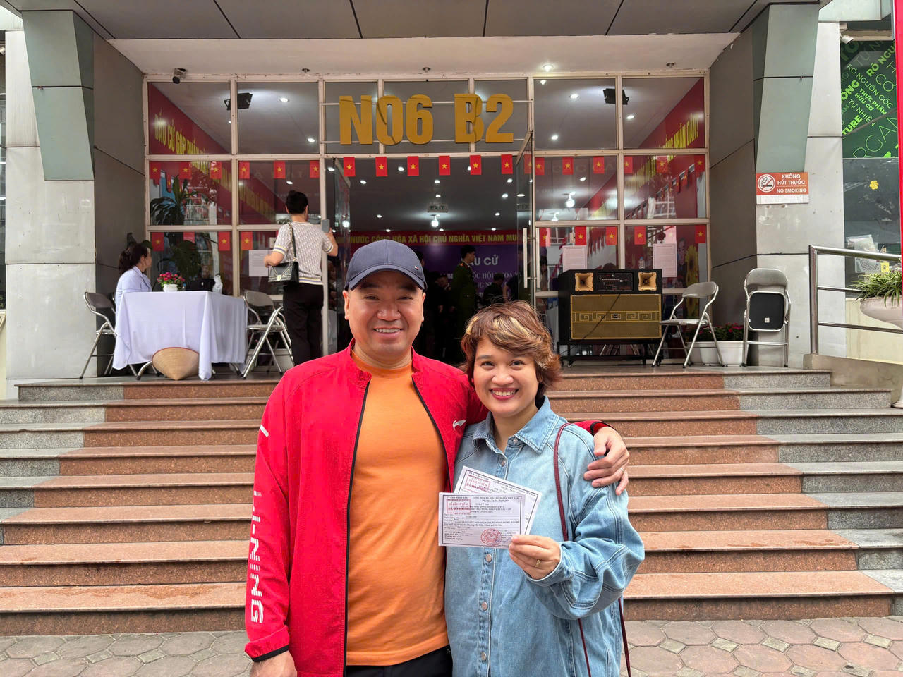 Gia đ&igrave;nh cử tri Đỗ Phương Anh kỳ vọng những đại biểu được bầu sẽ thực sự gần d&acirc;n, lắng nghe &yacute; kiến của Nh&acirc;n d&acirc;n.