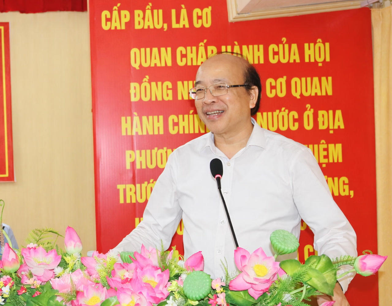 Thứ trưởng Phan Ch&iacute; Hiếu. (Ảnh: Trọng Nghĩa)