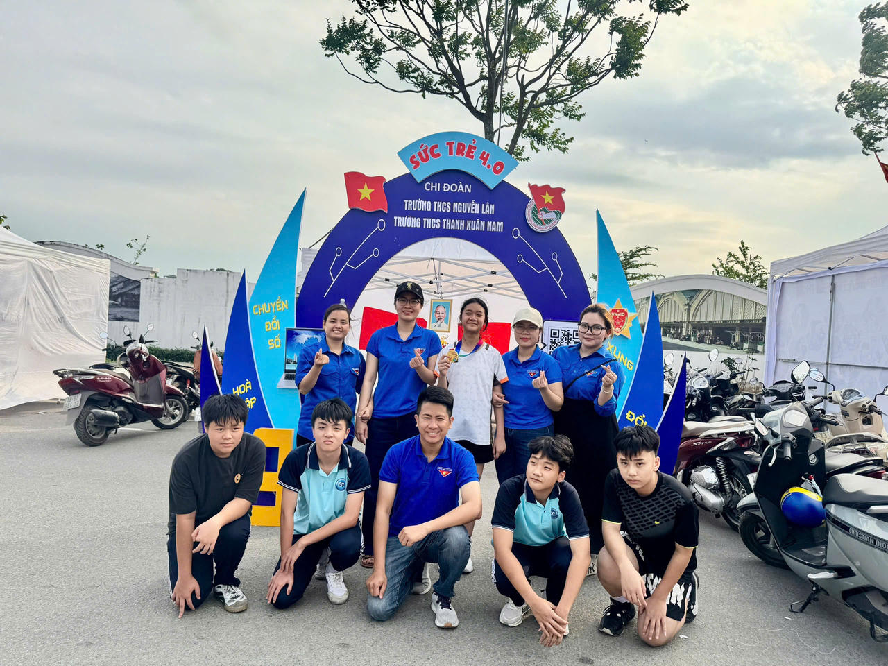 Sôi động ngày hội Thanh niên phường Thanh Liệt