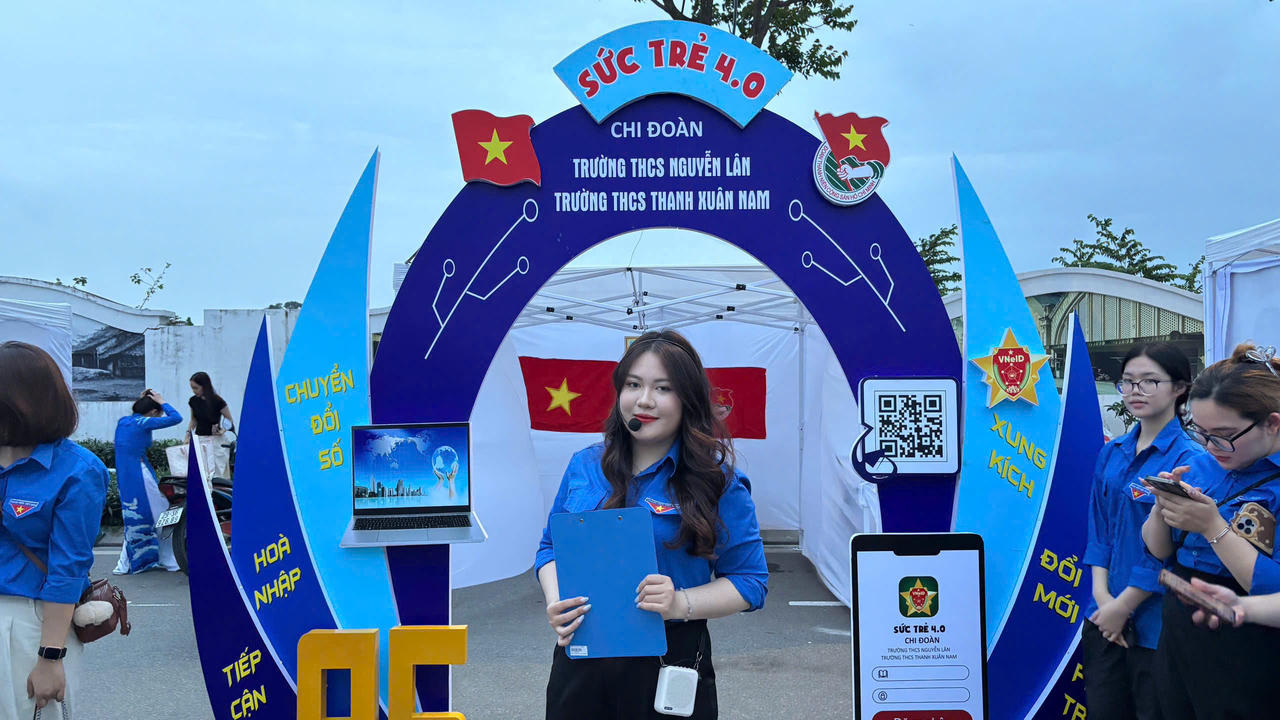 Bạn Nguyễn Ngọc Phương Anh &ndash; Đo&agrave;n vi&ecirc;n Chi đo&agrave;n cơ sở Trường THCS Nguyễn L&acirc;n