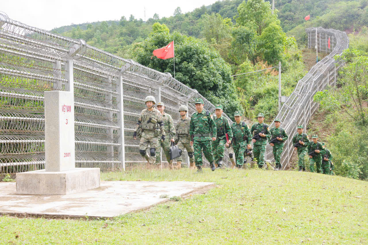 Bộ đội Biên phòng tỉnh Điện Biên (Việt Nam) và Bộ đội Biên phòng Khu vực Mông Tự (Trung Quốc) khởi động tuần tra song phương năm 2026