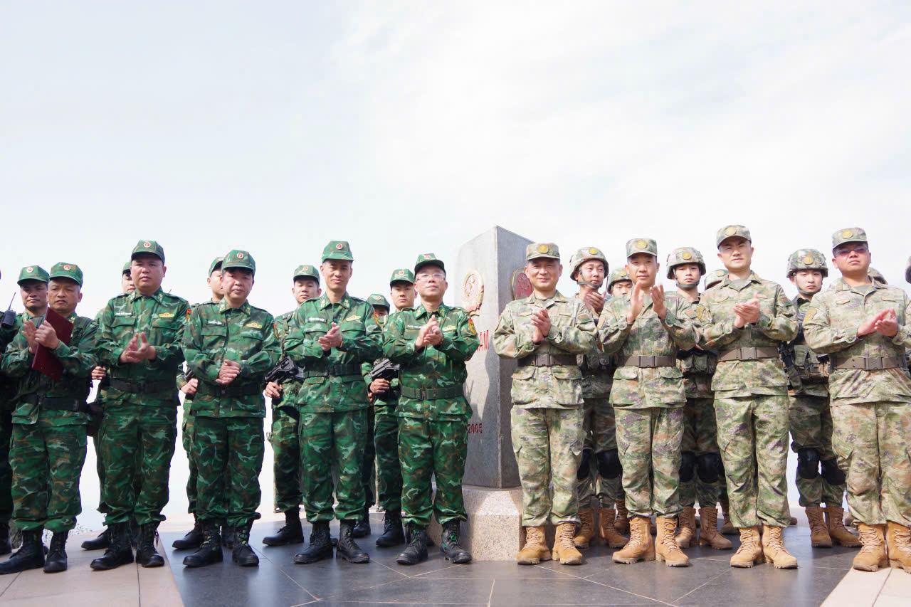 Bộ đội Biên phòng tỉnh Điện Biên (Việt Nam) và Bộ đội Biên phòng Khu vực Mông Tự (Trung Quốc) khởi động tuần tra song phương năm 2026