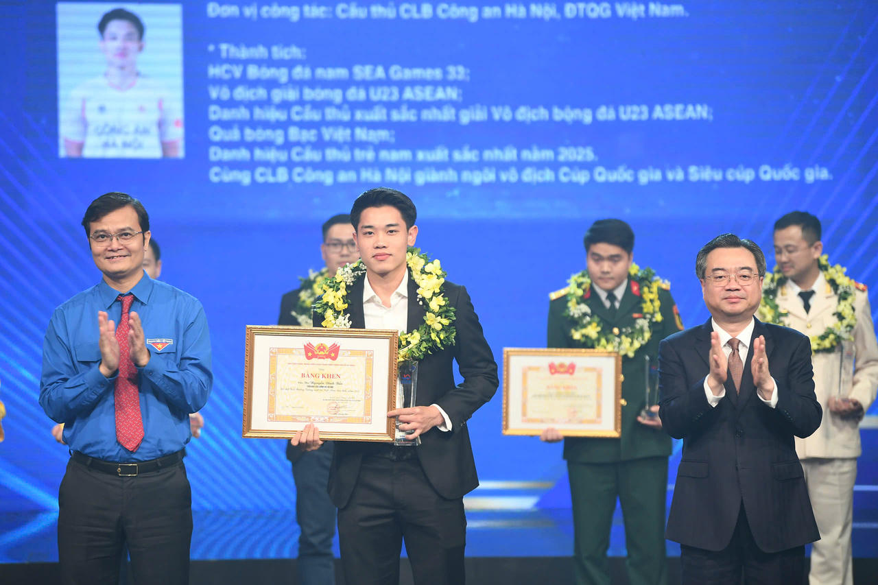 Trao giải Gương mặt trẻ Việt Nam tiêu biểu năm 2025 - tôn vinh những người góp phần kiến tạo kỷ nguyên mới