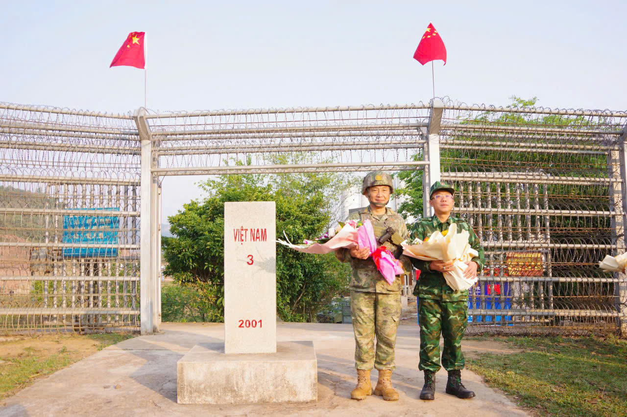 Bộ đội Biên phòng tỉnh Điện Biên (Việt Nam) và Bộ đội Biên phòng Khu vực Mông Tự (Trung Quốc) khởi động tuần tra song phương năm 2026