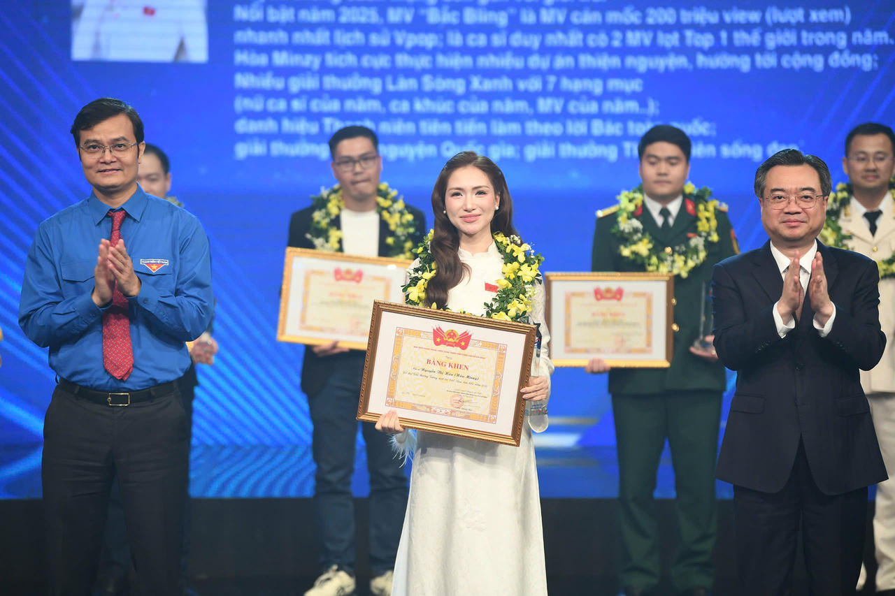 Trao giải Gương mặt trẻ Việt Nam tiêu biểu năm 2025 - tôn vinh những người góp phần kiến tạo kỷ nguyên mới