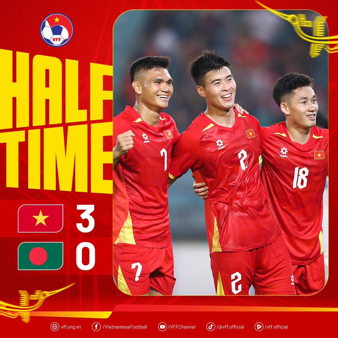 ĐT Việt Nam thắng  Bangladesh 3-0