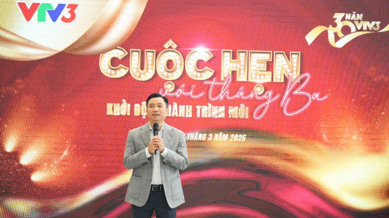 &Ocirc;ng Đỗ Thanh Hải, Ph&oacute; Tổng Gi&aacute;m đốc Đ&agrave;i Truyền h&igrave;nh Việt Nam th&ocirc;ng tin về loạt điểm hẹn mới tr&ecirc;n s&oacute;ng VTV3 (ảnh BTC).