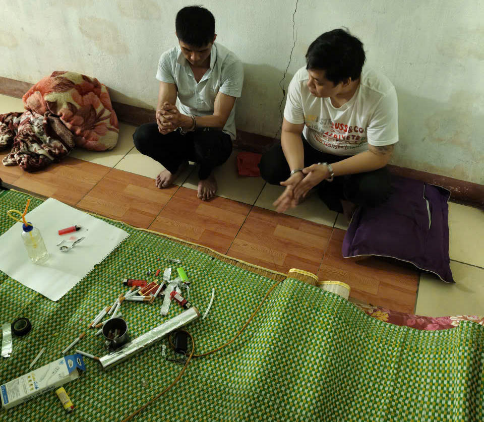 Bắt giữ nhóm đối tượng mua bán, tổ chức sử dụng trái phép chất ma túy tại Bắc Ninh