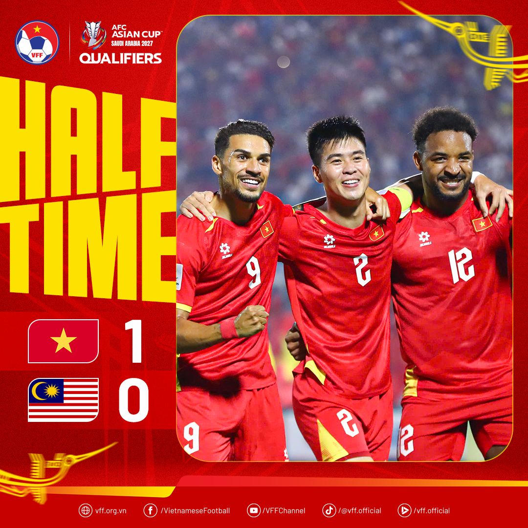 Việt Nam thắng Malaysia 3-1