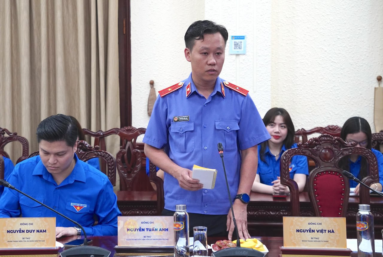 Ký kết phối hợp công tác Đoàn và phong trào thanh niên giữa bốn cơ quan Khối Nội chính